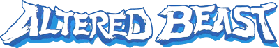 Altered Beast logo for Sega Genesis